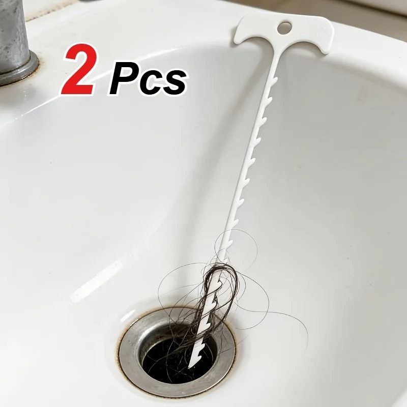 2 PCS Flexible Plastic Drainag - đánh giá và giá Root Hook Tool