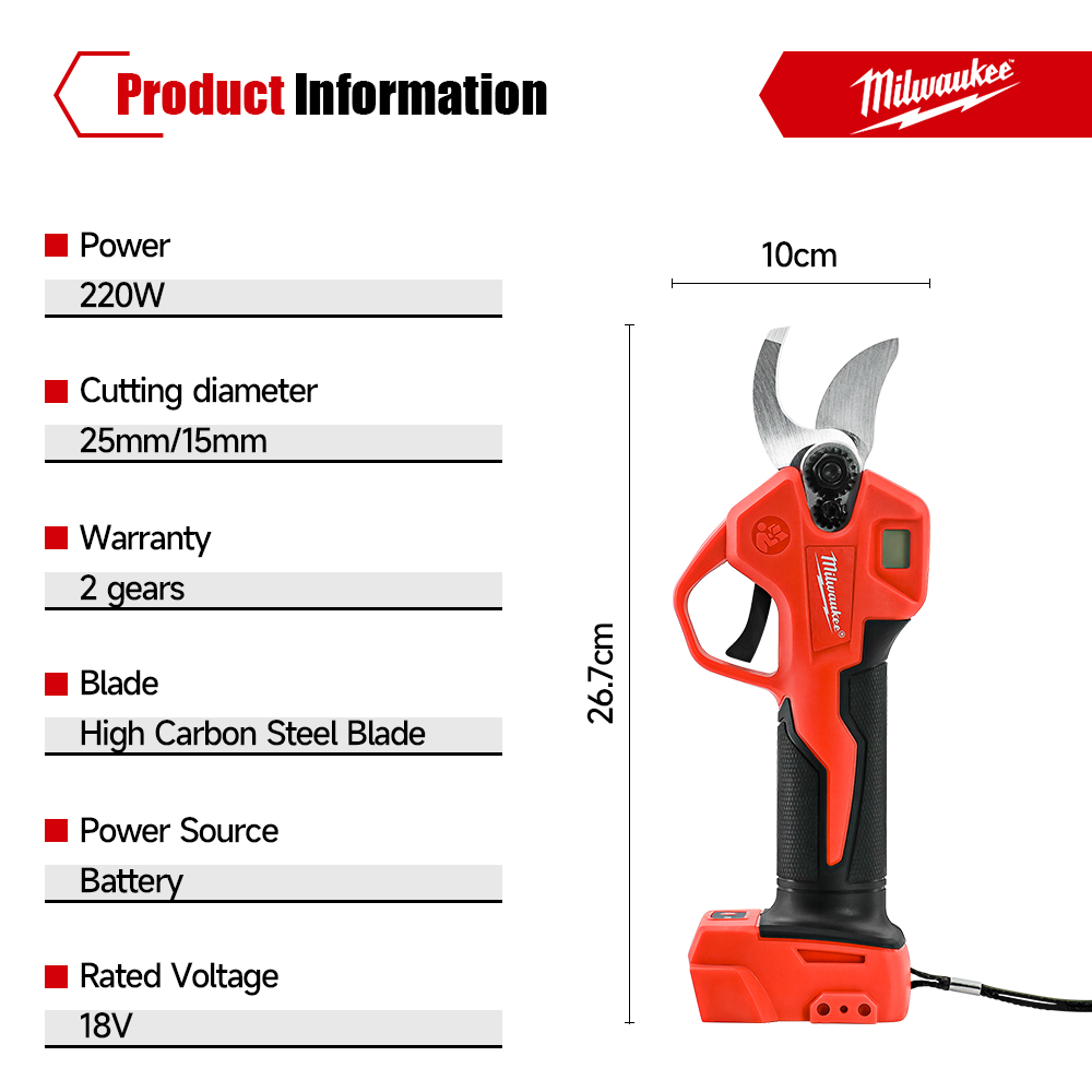 Milwaukee Brushless Electric P - đánh giá và giá Bonsai Garden Tree