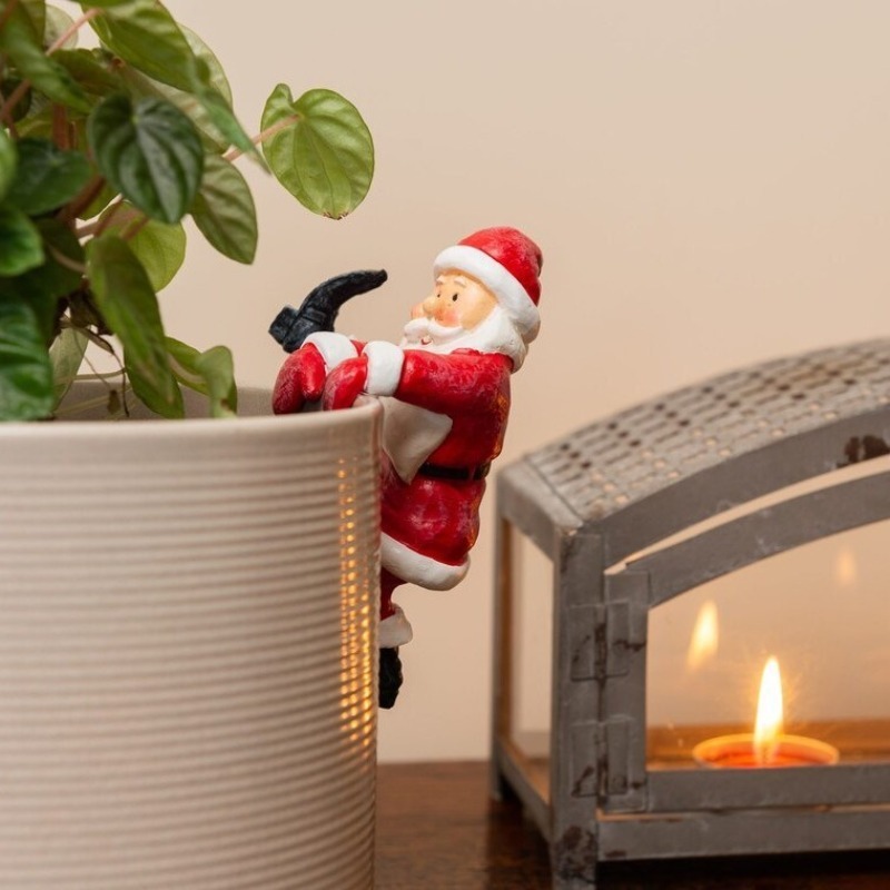 Christmas Santa Snowman Statue - đánh giá và giá Bonsai Garden Wall
