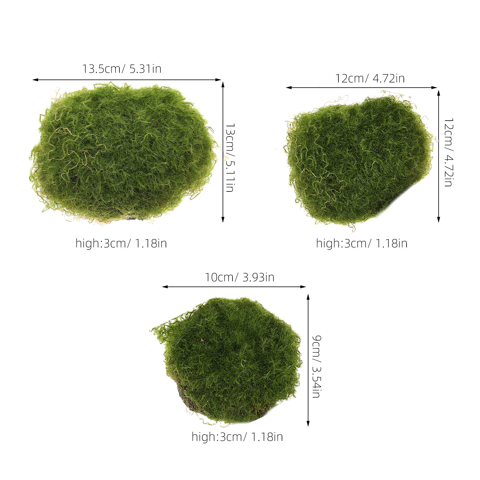 6Pcs Decorative Artificial Mos - đánh giá và giá Bonsai Garden Wall