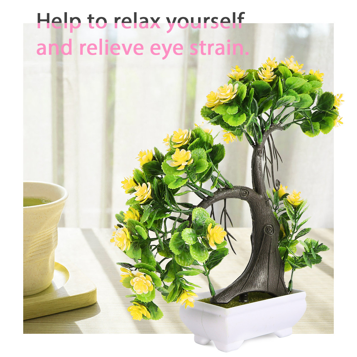 2Pcs Plastic Bonsai Simulation - đánh giá và giá Bonsai Garden Restaurant