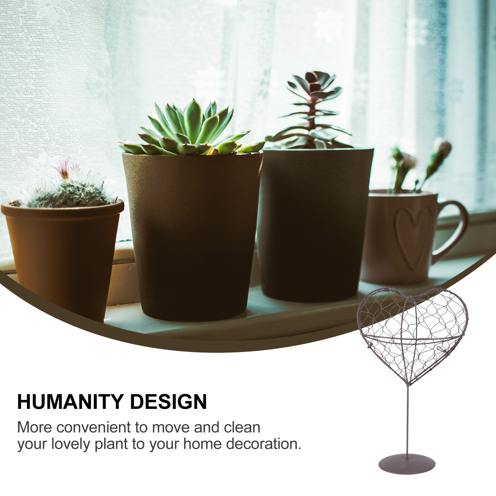 Iron Flower Frame Retro Three- - đánh giá và giá Bonsai Garden Wall