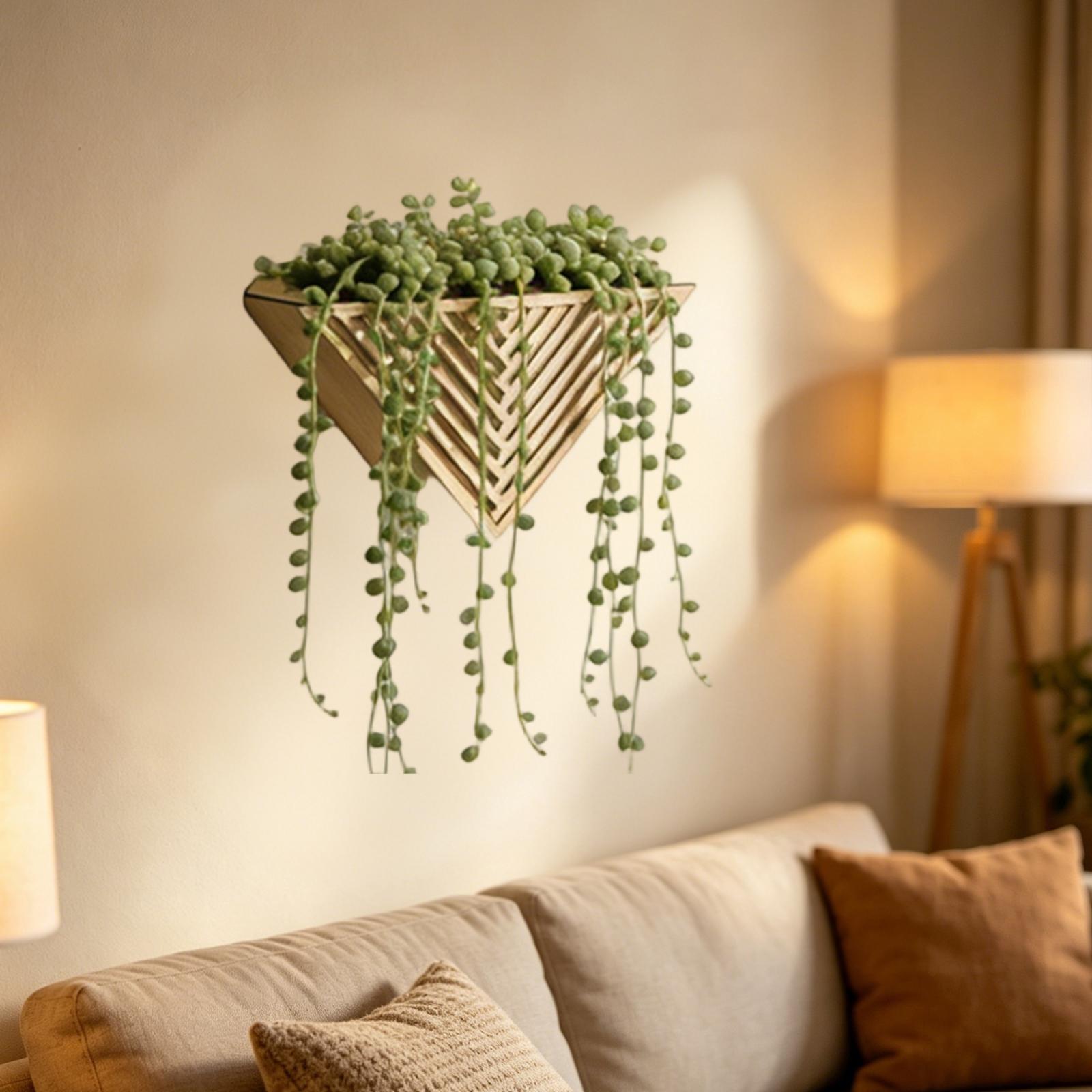 Flower Pot Wall Mounted Orname - đánh giá và giá Bonsai Garden Wall